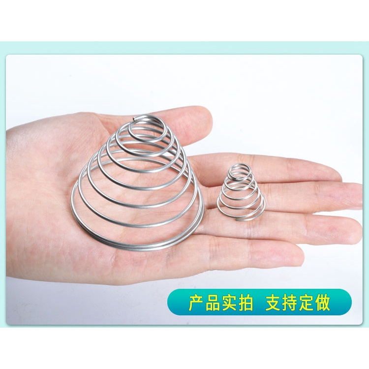 Tháp Lò Xo Nén Lò Xo Lò Xo Chùa Nón Loại Trở Lại Thép Không Gỉ 304 Chiều Dài 1.0 Mm Đường Kính Dây Áp Lực Cơ Lò Xo