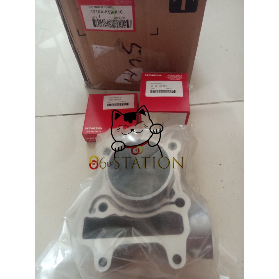 BỘ NÒNG PISTON BẠC VARIO 150 chính hãng honda