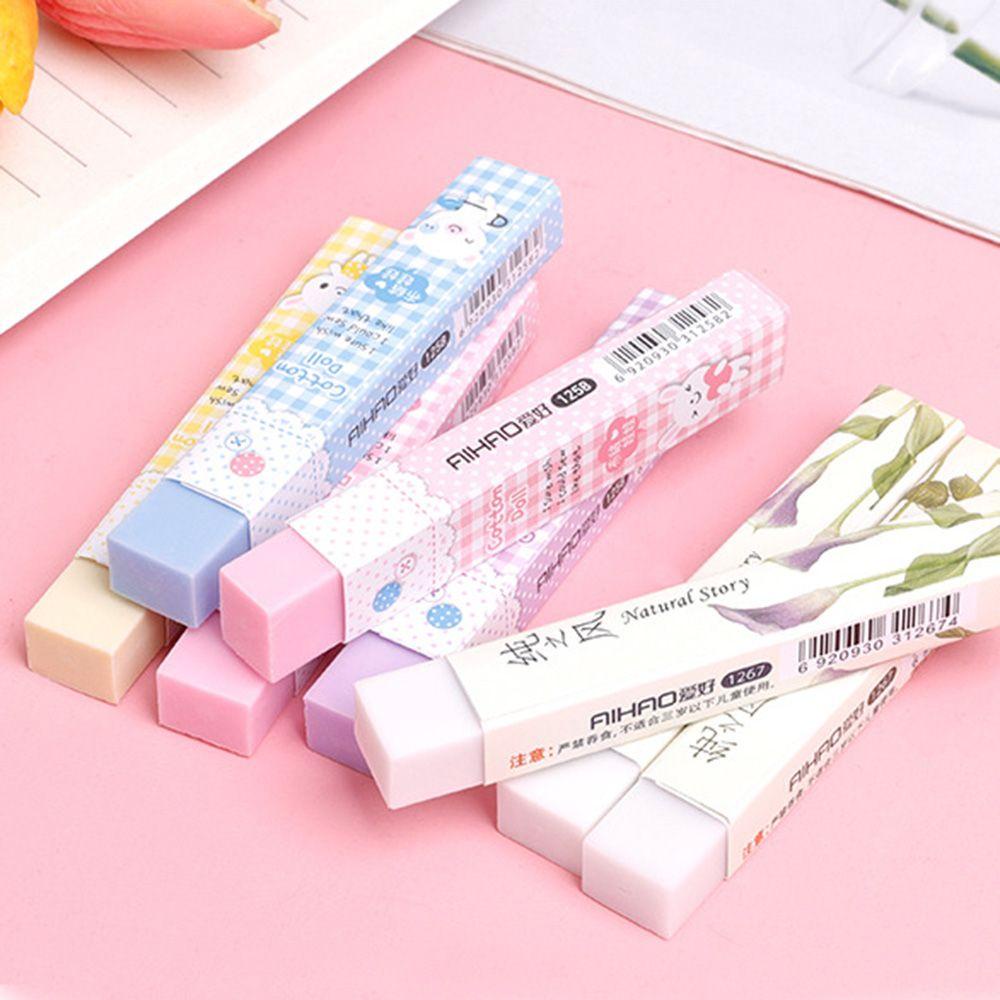 1 Cục Tẩy Dài Họa Tiết Hoạt Hình Đáng Yêu