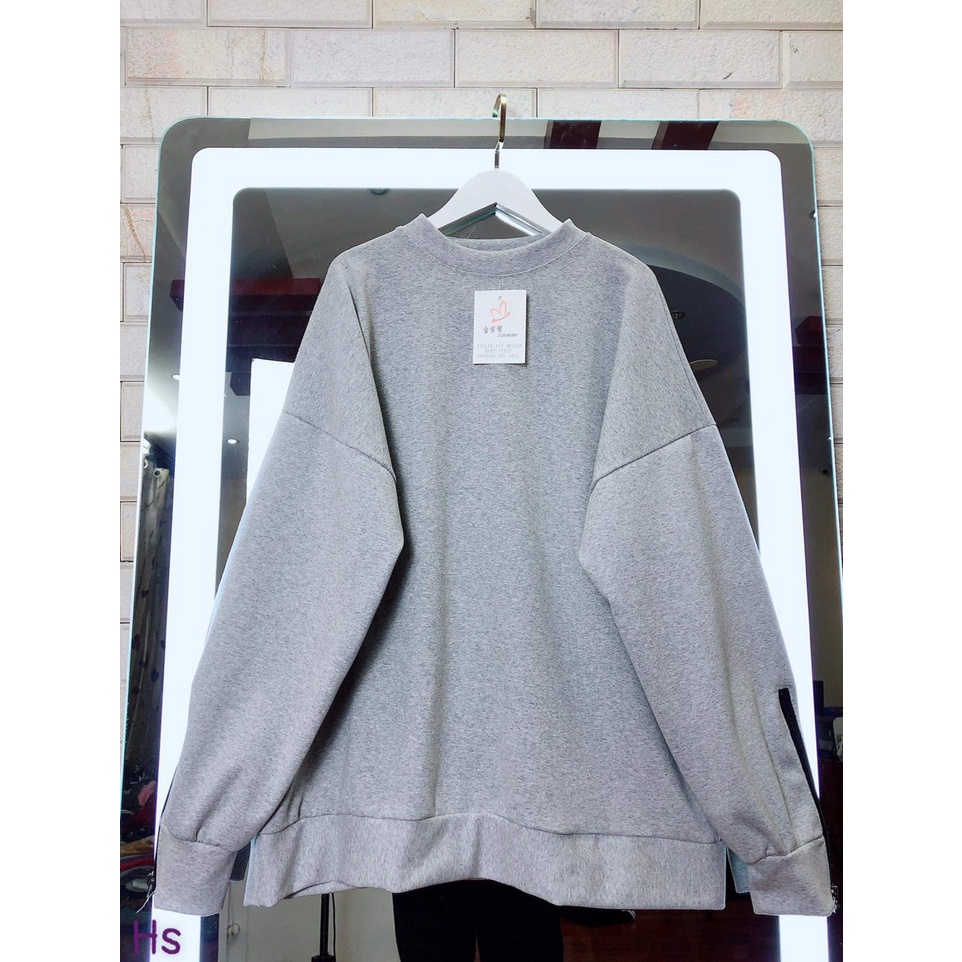 Áo Sweater Nam Nữ Celina - Áo Thu Đông Chất Nỉ Ngoại Mềm Mịn màu Xám Hottrend 2021 Có Ảnh Thật Tự Chụp Unisex X.Store