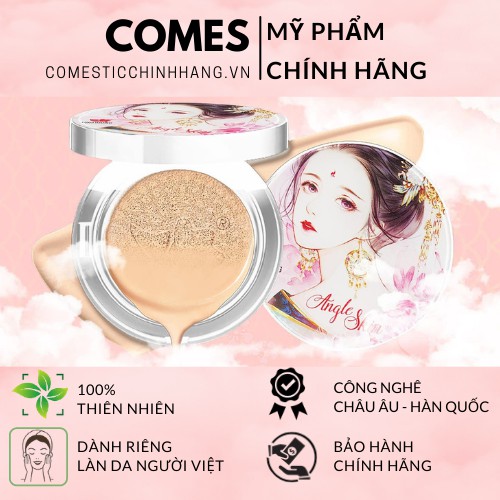Phấn tươi lạnh trang điểm kềm dầu chống nắng Angle Skin Linh Hương SPF 30 bật tone mềm mịn, che khuyết điểm 15g