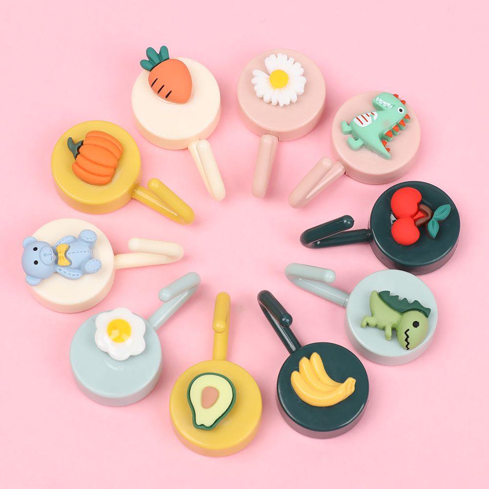 KUNHEV Móc Dán Tường Tự Dính Họa Tiết Hoạt Hình Trang Trí Nhà Tắm