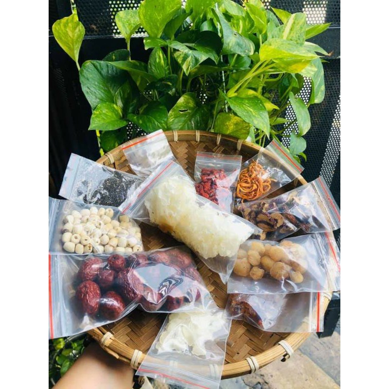 Set chè dưỡng nhan 14 vị