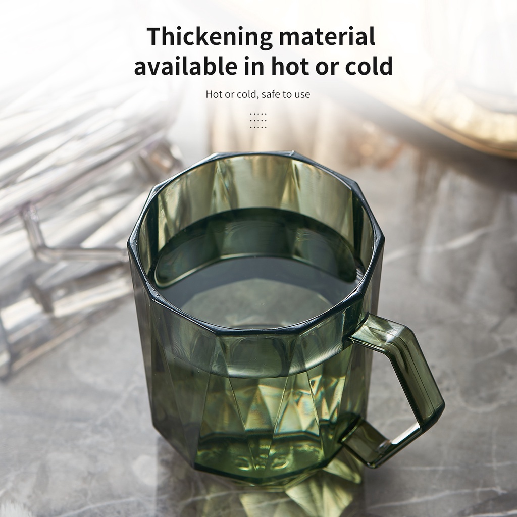 Cốc đựng bàn chải đánh răng JUJIAJIA di động trong suốt tiện lợi