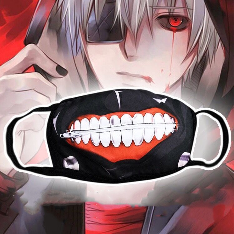 1 Mặt Nạ Hóa Trang Kaneki Ken Tokyo Ghoul