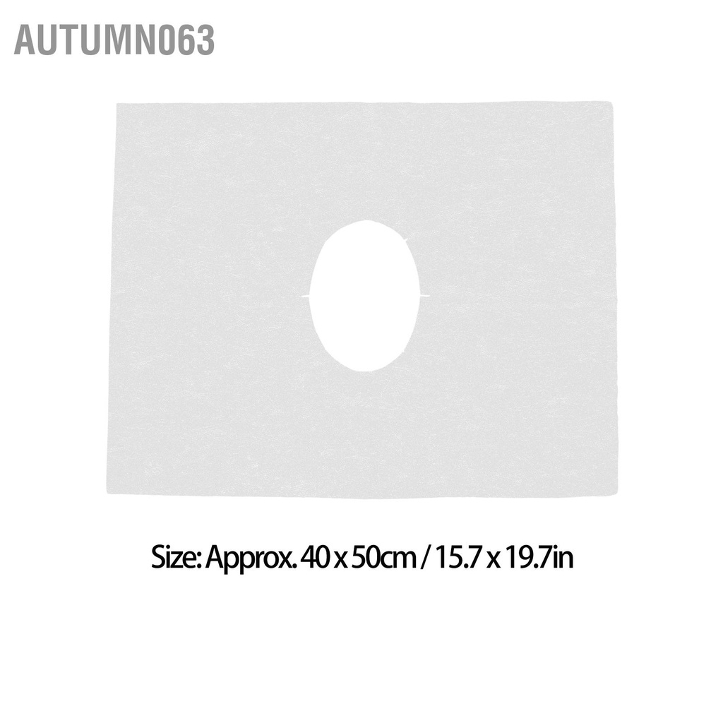 Autumn063 200 cái Lỗ tròn Mặt dùng một lần Phần còn lại Bìa không dệt Vải Giường Massage Bàn #6