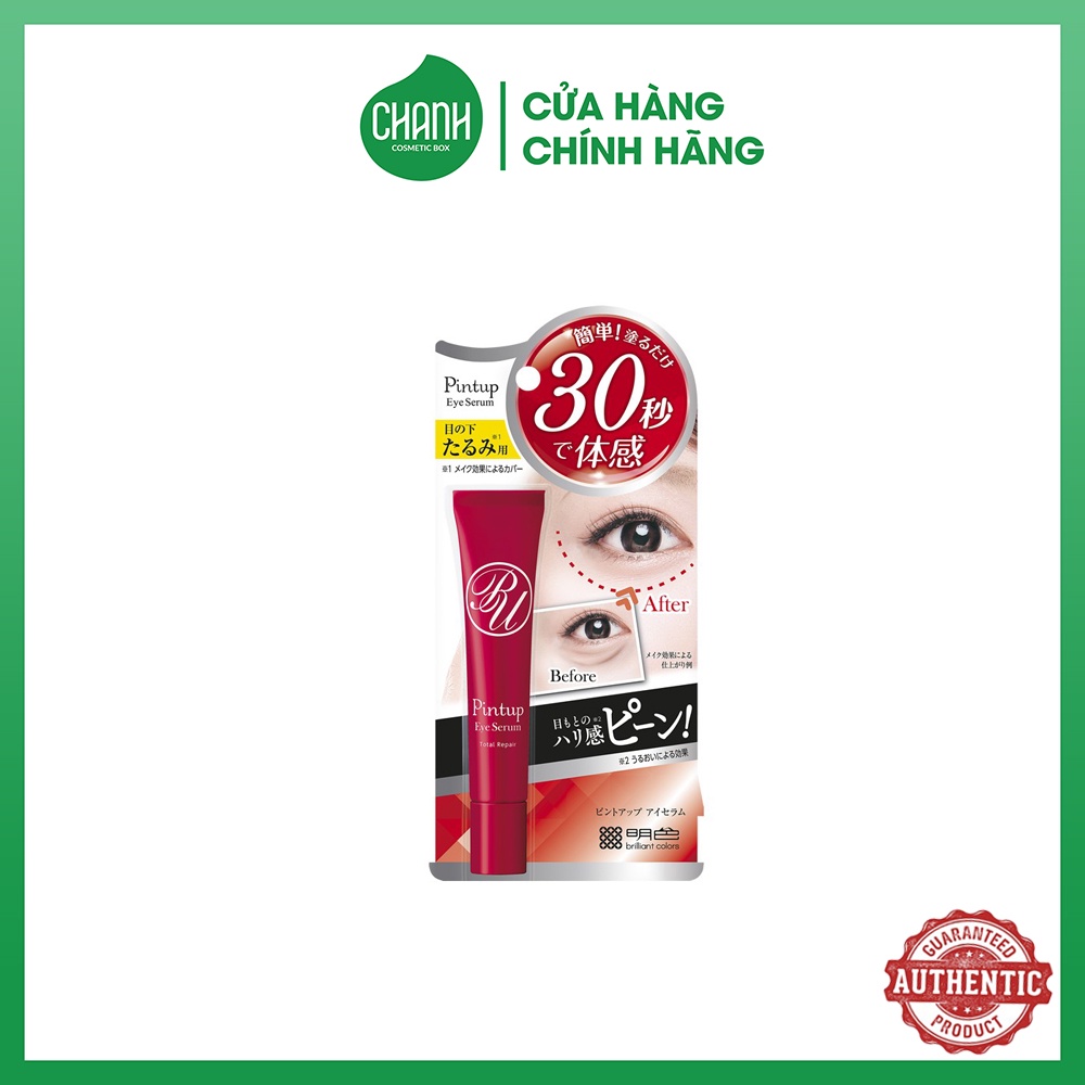 Tinh chất mờ nhăn, dưỡng vùng mắt Meishoku pintup eye serum 18gr