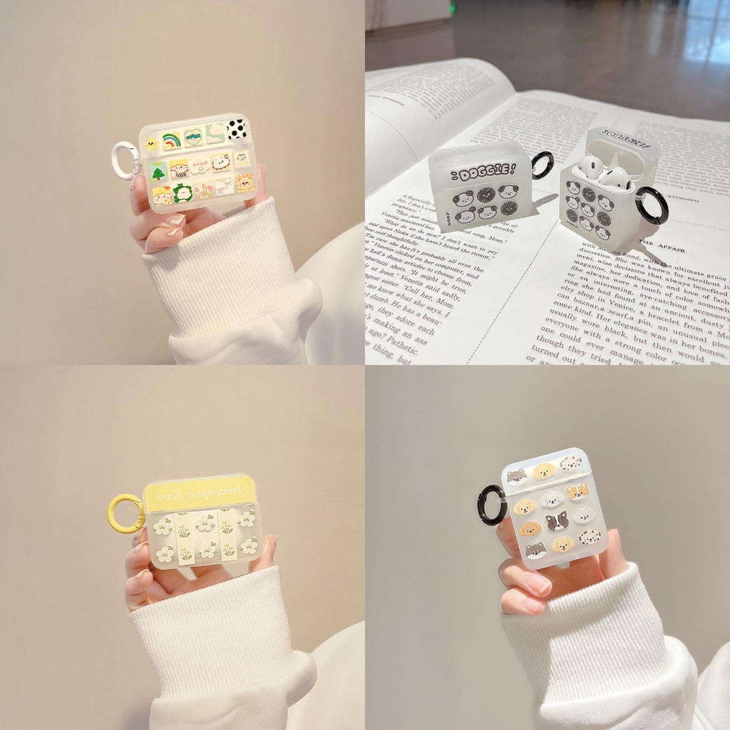 Case Airpods Pro 3 2 1 vỏ đựng ốp bọc Airpod bảo vệ tai nghe không dây bluetooth - Jerry Shop
