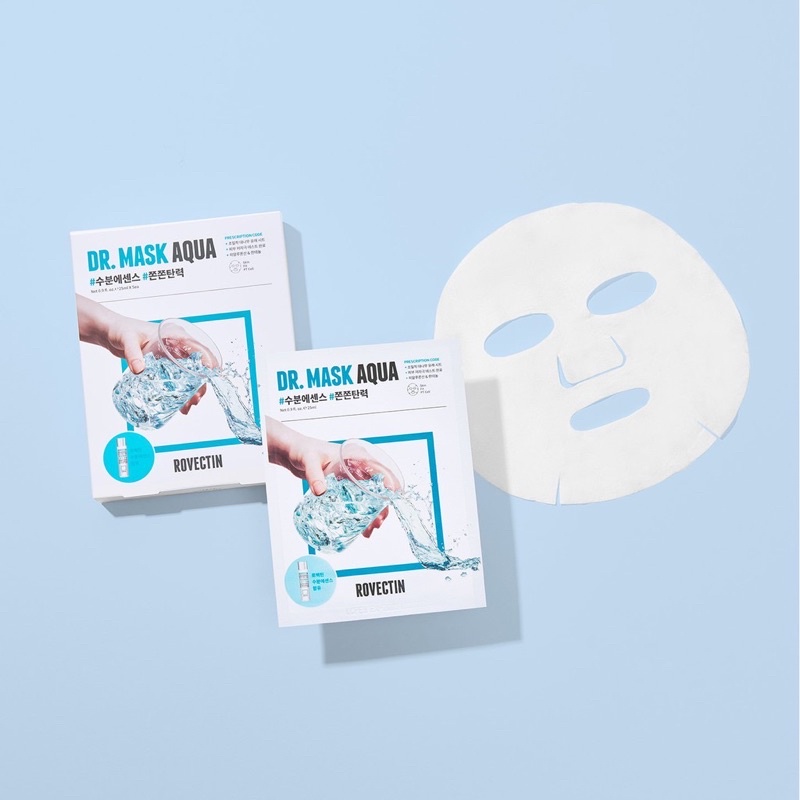 Mặt nạ giấy cấp ẩm sâu ROVECTIN Skin Essentials Dr.Mask Aqua 25ml