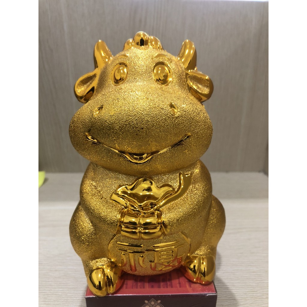 Trâu vàng chiêu lộc phong thủy | BigBuy360 - bigbuy360.vn