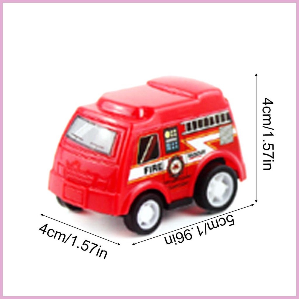 Set 6 Xe Hơi Đồ Chơi Mini Cho Bé