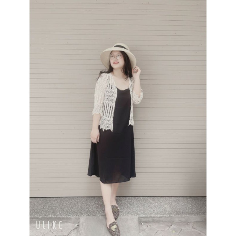 (Bigsize) Váy 2 dây tùy chỉnh 60-90kg tiện lợi | BigBuy360 - bigbuy360.vn