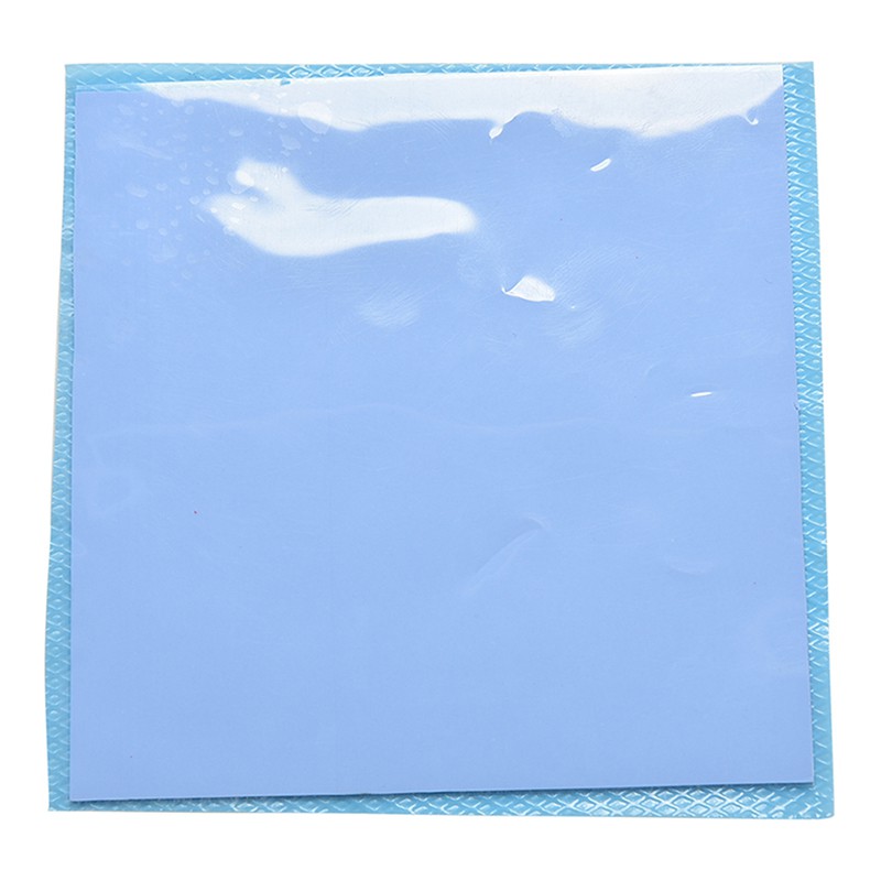Miếng lót silicon tản nhiệt màu xanh biển kích thước 100mm x 100mm x 1mm