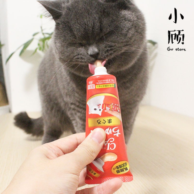 Súp Thưởng Ciao Dạng Tuýp 80gr Nội Địa Trung Nhiều Dinh Dưỡng Meow Rất Thích