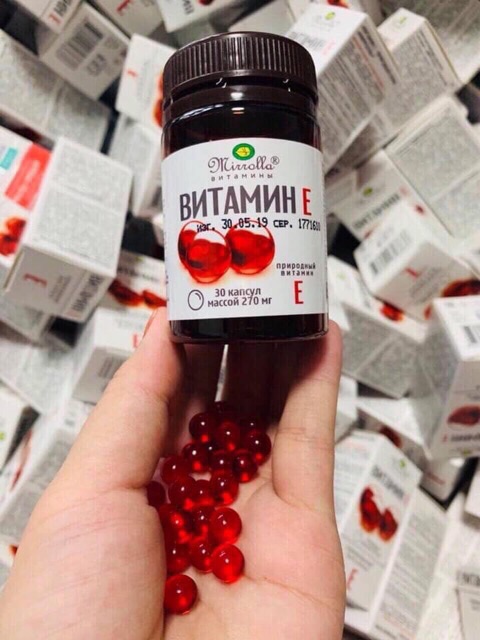 VITAMIN A + E & E CỦA NGA MẪU MỚI | Thế Giới Skin Care