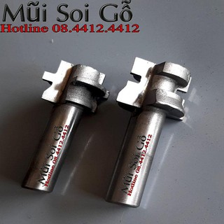 Mũi soi, mũi phay ghép ván sàn cao 25mm