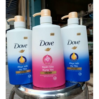 Dầu Gội DOVE NGĂN GÃY RỤNG TÓC / Phục hồi hư tổn 640g