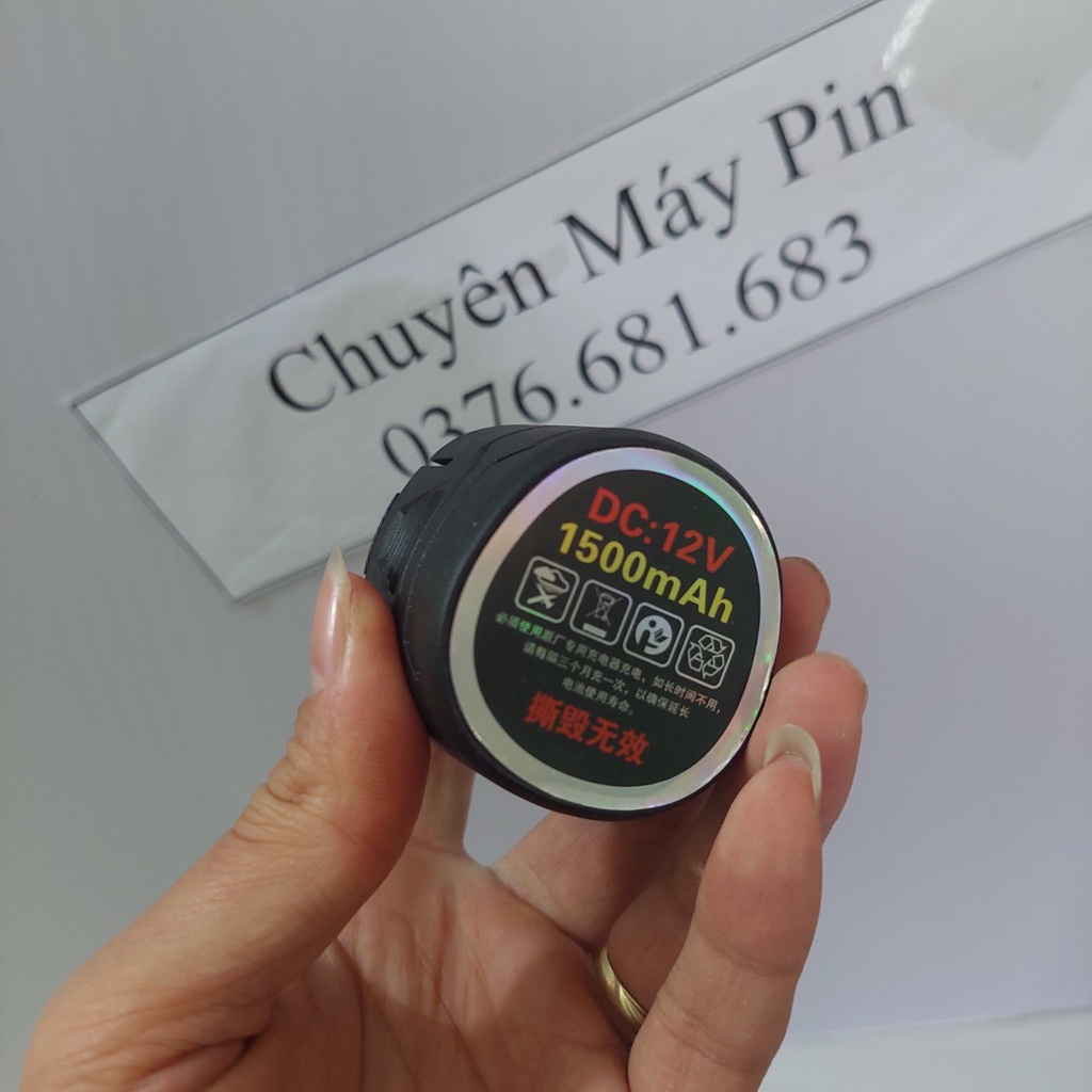 Pin Li- Lon 12v chân trong chuyên dụng
