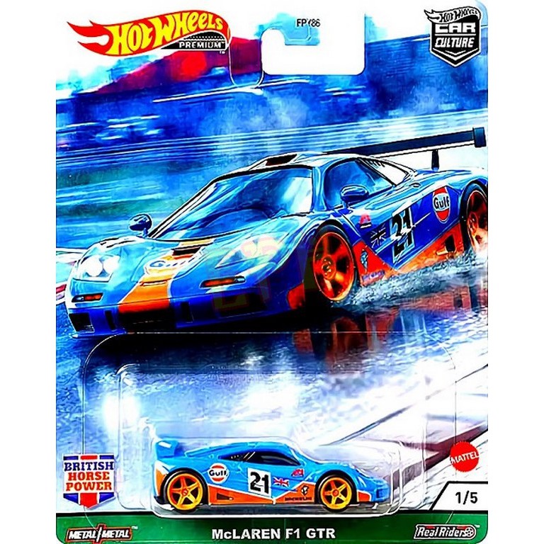 HOT WHEELS Xe Hơi McLaren F1 GTR 2021 Phong Cách Anh Quốc
