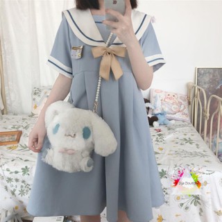Đầm lolita cổ thủy thủ - đầm seifuku nữ sinh 🗻 tie dye boutique 🌼