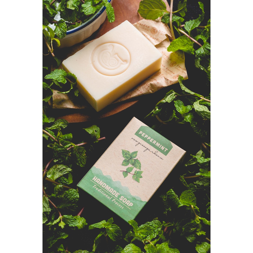 Xà phòng handmade Bạc Hà từ Green Garden
