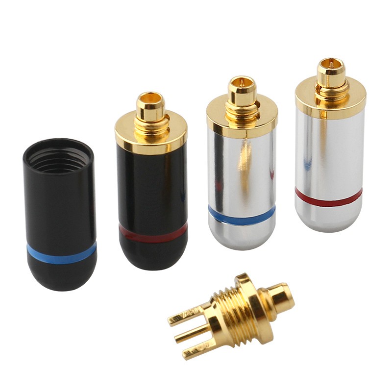 1 Pair Earphone Adapter DIY Pin Line Cable Solder Wire Connector Plug Audio Jack For MMCX UE900 SE535 SE215 W10 W20 W30
