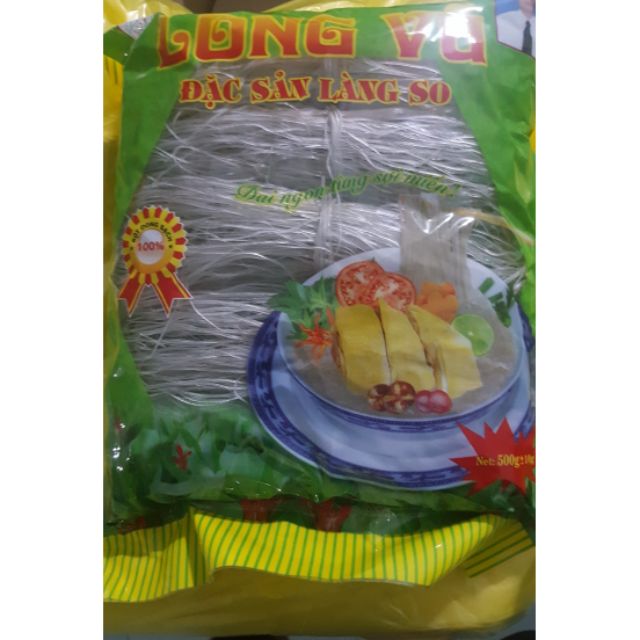 [FREESHIP 99K TOÀN QUỐC] Miến dong làng so Long Vũ gói 500gram