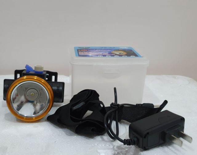 Đèn pin tích điện đội đầu bóng LED siêu sáng A4