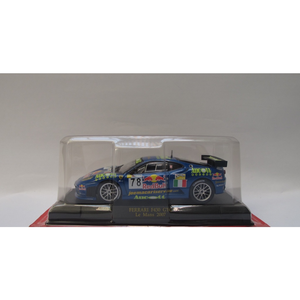 Xe mô hình IXO Hachette FERRARI F430 GTC Le Mans 2007 tỷ lệ 1:43