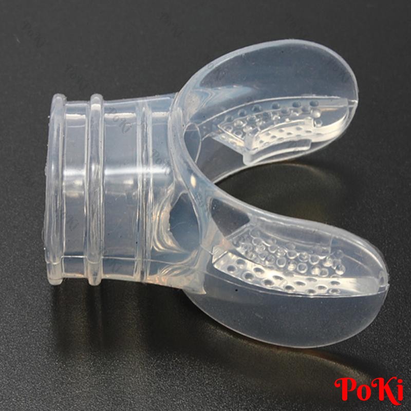 Đầu ống thở lặn biển Silicone, chất liệu cao cấp, dễ dàng tháo lắp vệ sinh, hàng thể thao chuyên dụng cao cấp - POKI
