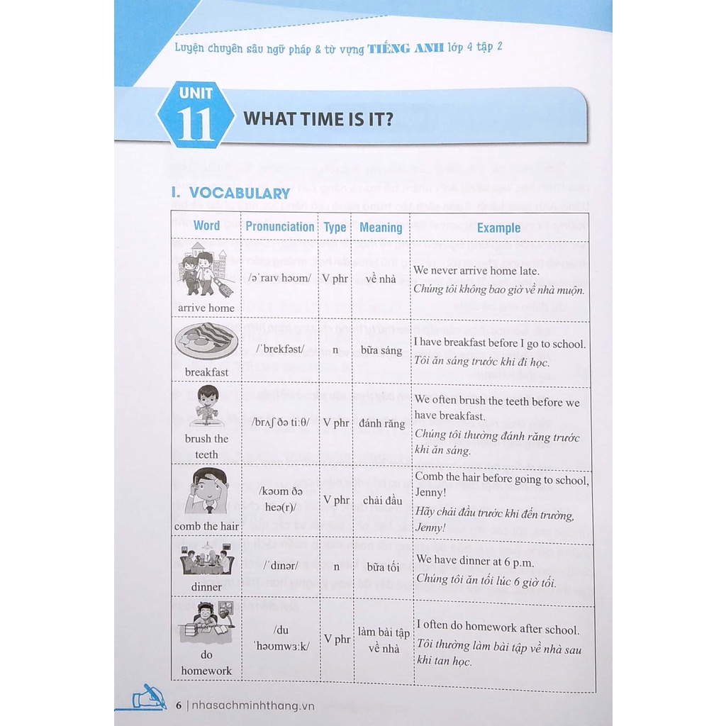 Sách - Luyện chuyên sâu ngữ pháp và từ vựng tiếng anh lớp 4 tập 2