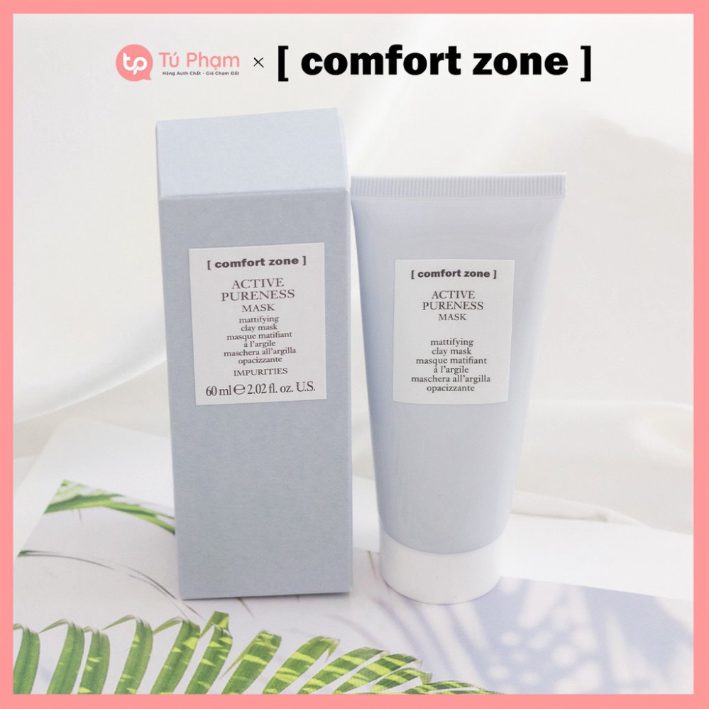 SALE MÙA HÈ Mặt Nạ Đất Sét Comfort Zone Active Pureness Mask 60ml SALE MÙA HÈ