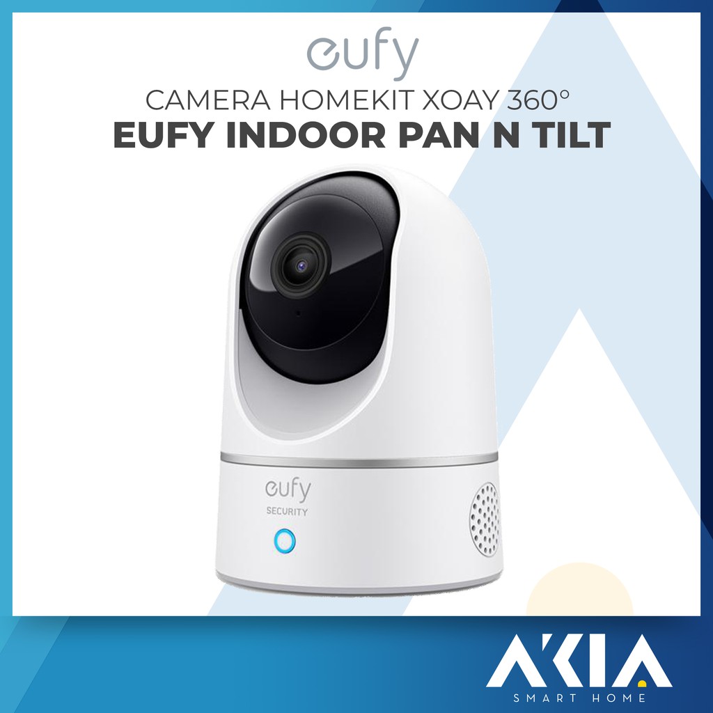 Camera Wifi Eufy Indoor Pan n Tilt T8410 độ phân giải 2K - Camera xoay 360 tương thích Apple HomeKit, Đàm thoại 2 chiều