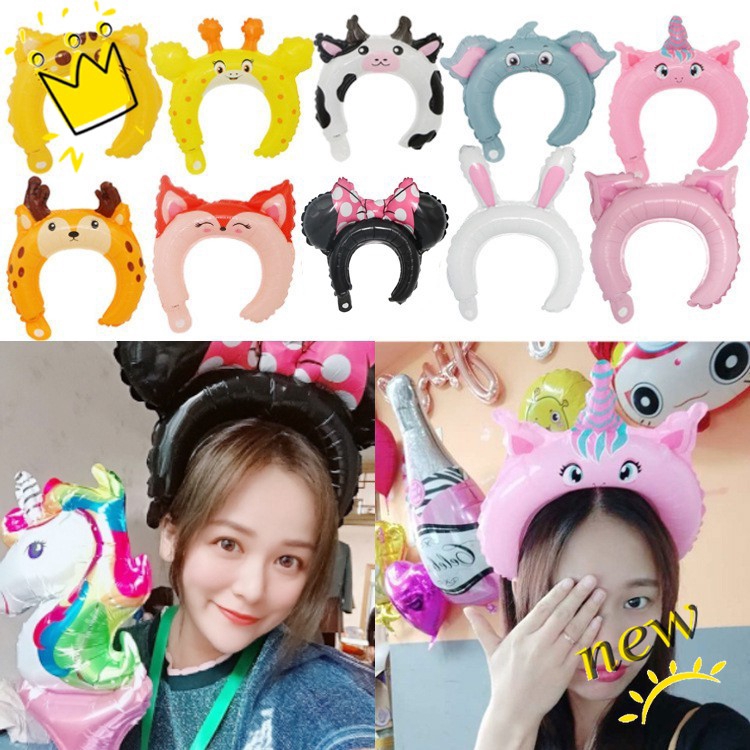 Baby cute animal aluminum balloon pictures