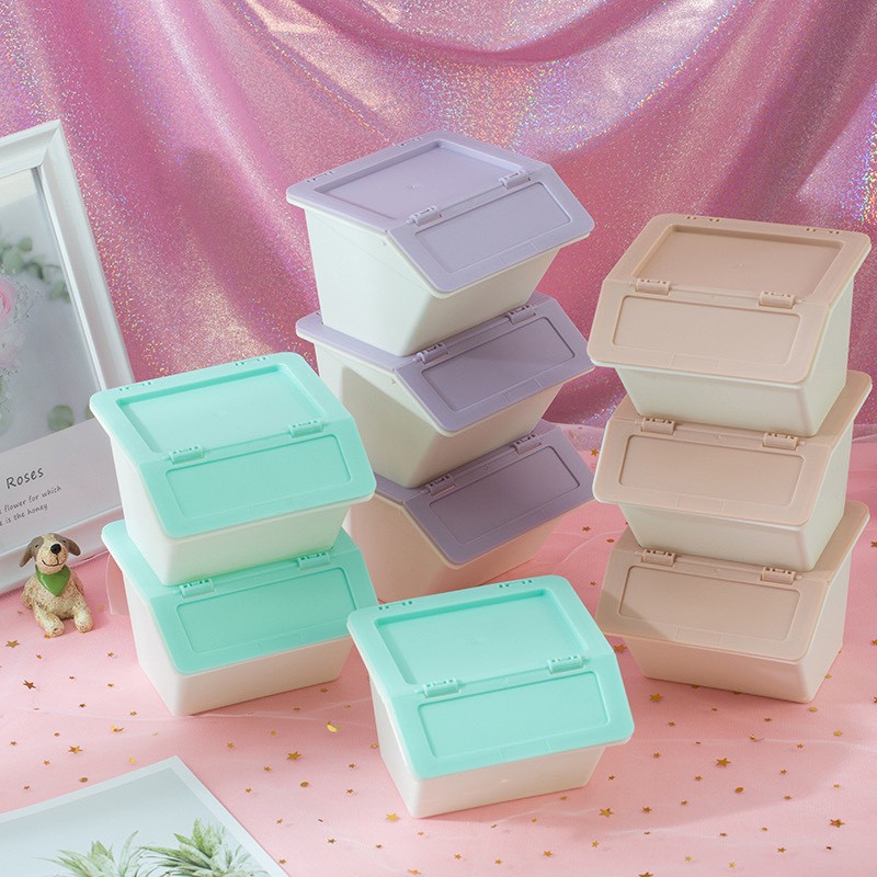 Hộp lưu trữ mini Nhật Bản phong cách Hàn Quốc đơn giản sáng tạo tặng charm K71