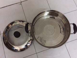Nồi hấp inox Steam Cooker 26cm