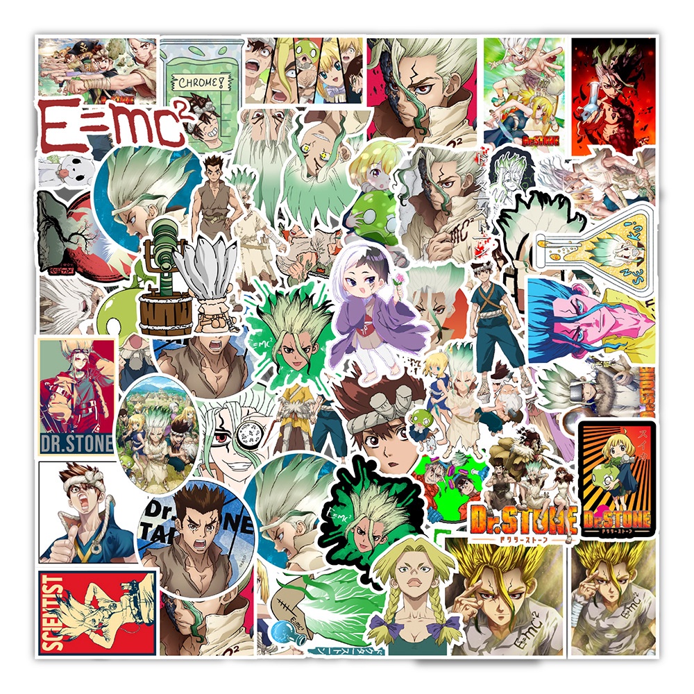 50 sticker cute chống nước dán mũ nón bảo hiểm MẪU NHẬT BẢN, vali 50 hình dán graffiti máy tính xách tay