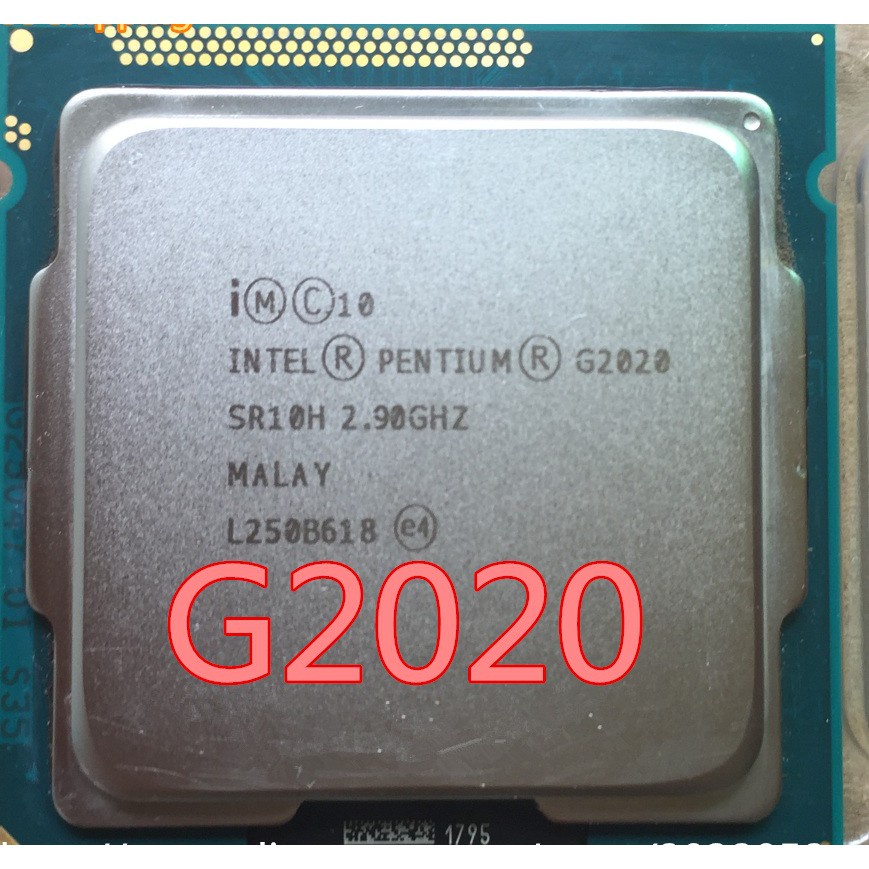 CPU Intel Pentium G2020 (2.90GHz, 3M, 2 Cores 2 Threads) - Đã Qua Sử Dụng, Không Kèm Fan