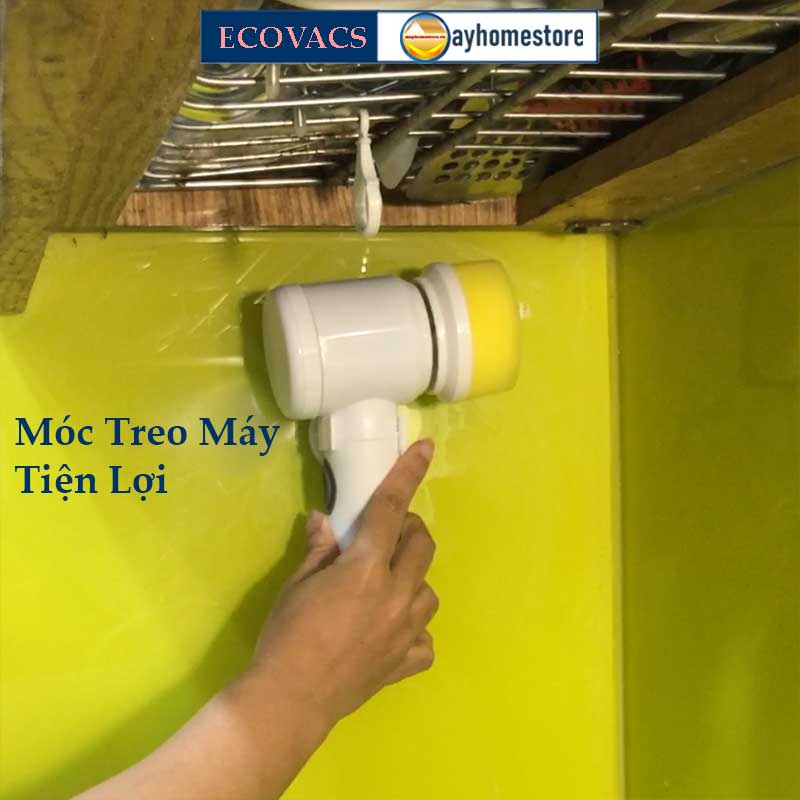 Máy cọ rửa cầm tay đa năng sạc USB, bàn chải vệ sinh nhà bếp, bồn rửa mặt, đánh bóng giày với 3 đầu thay thế tiện lợi
