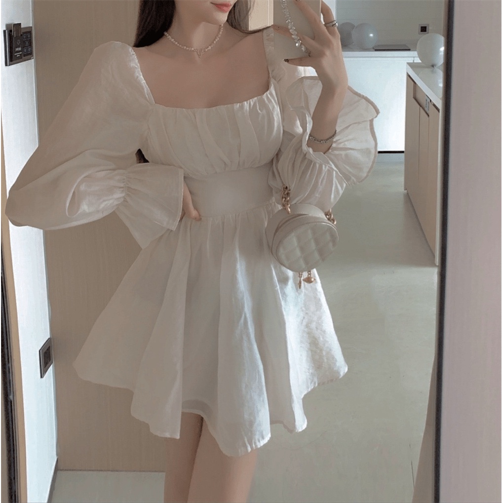 (Free ship) Hàng Chuẩn Quảng Châu Siêu Đẹp Siêu Chất Lượng Cho CHị EM | Mẫu Đầm Tơ Ánh Kim Trễ Vai UP HHP Fashion