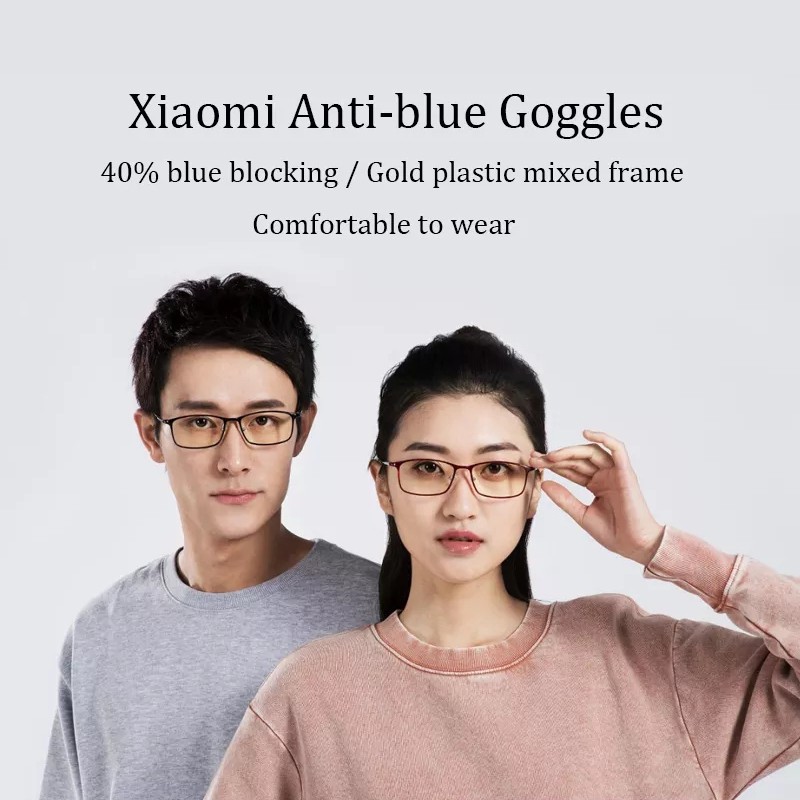 Xiaomi Youpin Mắt kính   chống tia xanh 40% chống tia UV bền nhẹ bảo vệ mắt