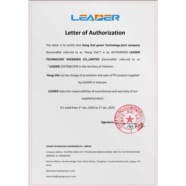 DÂY CÁP ĐIỆN DC LEADER CAO CẤP CHUYÊN DỤNG CHO NĂNG LƯỢNG MẶT TRỜI - / - HÀNG CHÍNH HÃNG