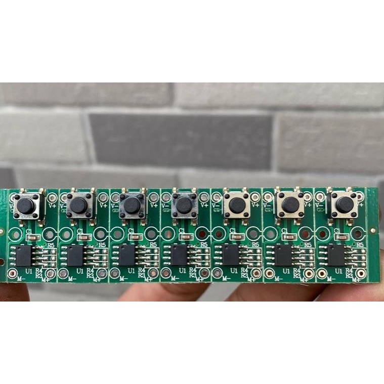 Mạch điện led 5vol 9 tính năng chơp