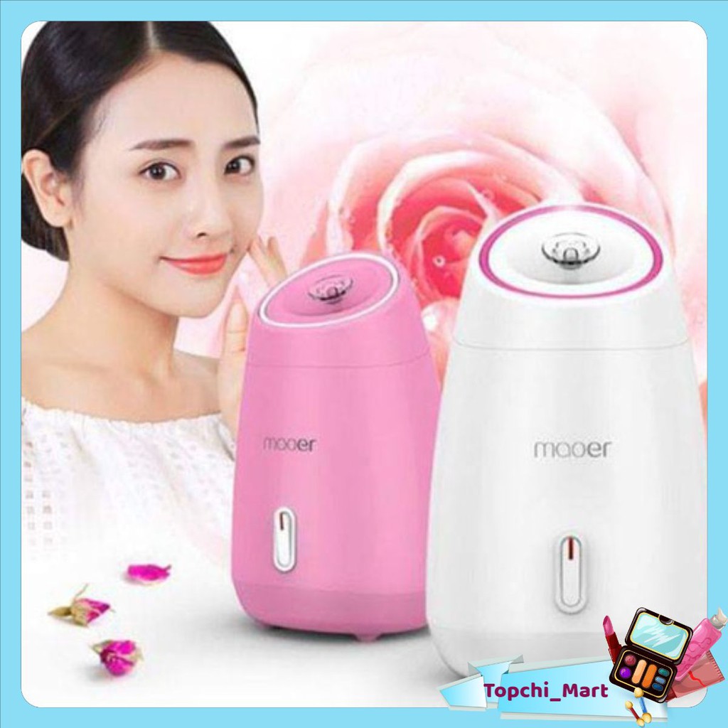 [Mã INCUBACK1416 hoàn 20K xu đơn 50K] Máy xông mặt mini Maoer xông hơi thảo dược, hoa quả tươi - Topchi_Mart