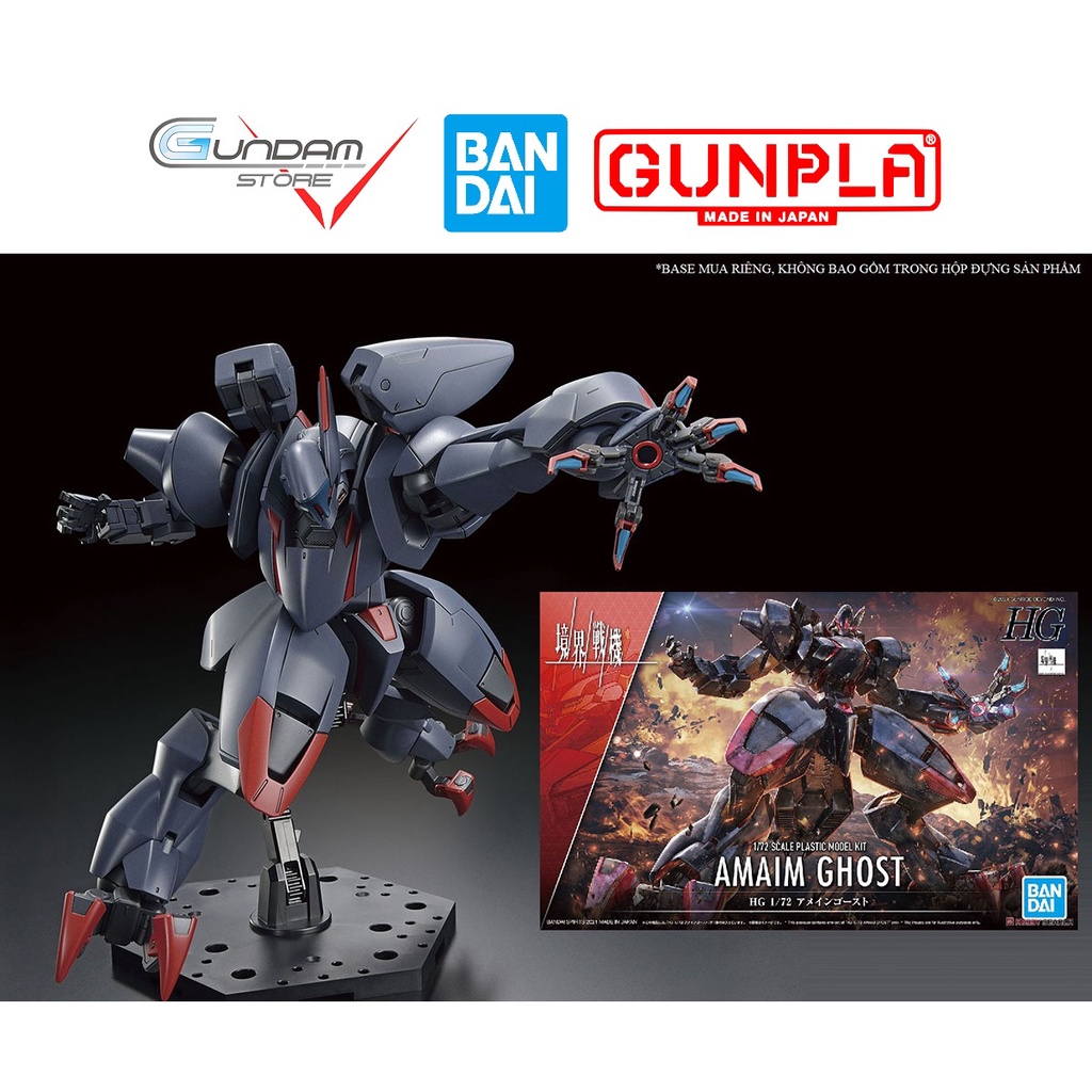 Mô Hình Lắp Ráp AMAIM GHOST 1/72 Kyoukai Senki Bandai Đồ Chơi Anime Nhật