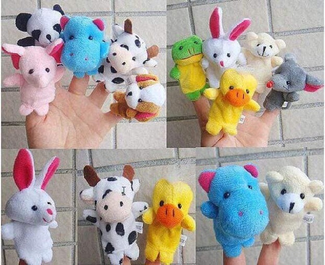 Set 10 con rối ngón tay cho bé