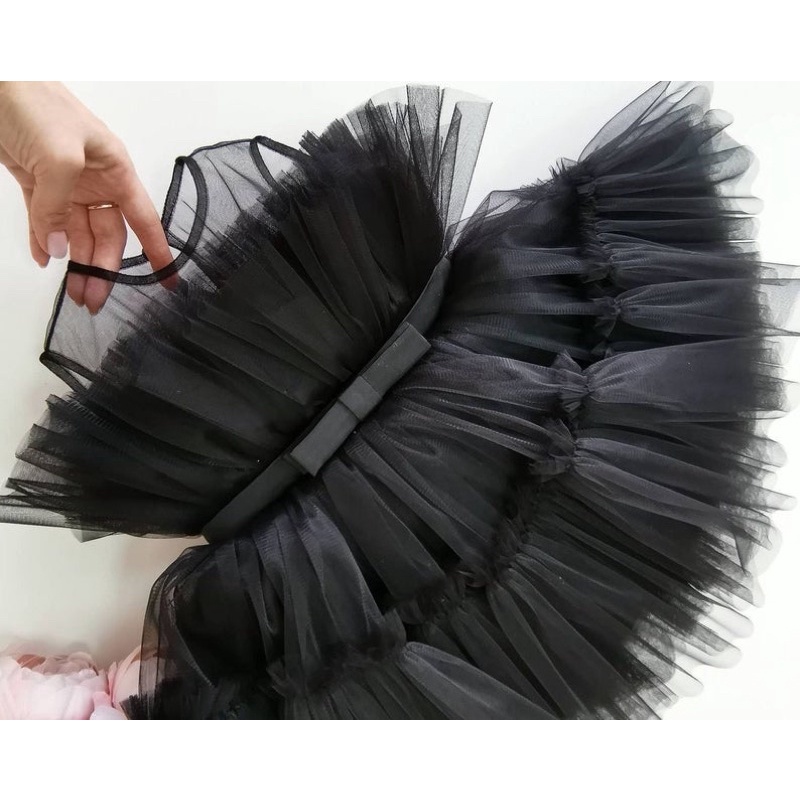 Đầm công chúa xoè bông hoa nhiều tầng - Tiệm may Nắng