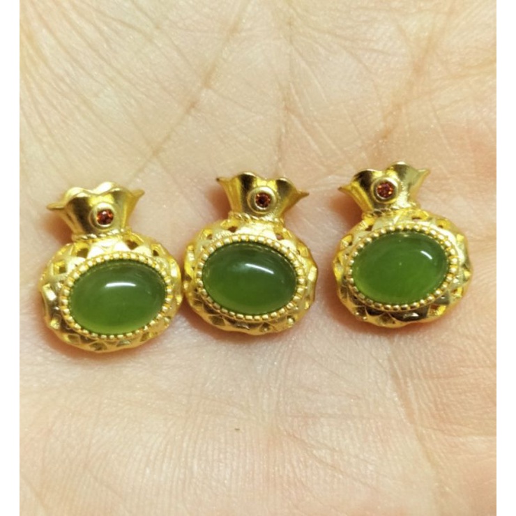 Charm túi tài lộc may mắnCharm Nepal nhà phật mic vòng cao cấp