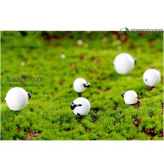Cừu béo đáng yêu phụ kiện trang trí tiểu cảnh terrarium