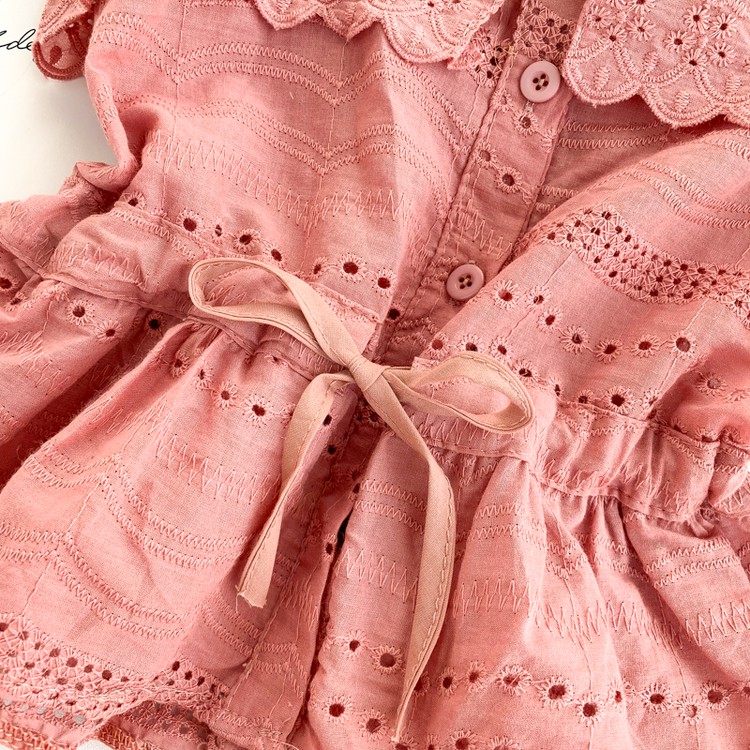 Ladies Fashion Hollow Ruffled Sleeveless Vest